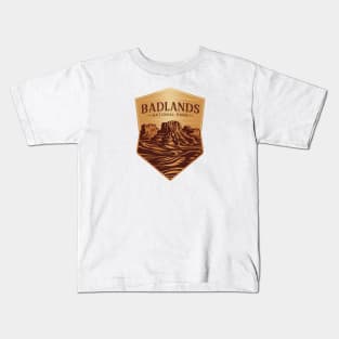 Badlands National Park South Dakota Kids T-Shirt